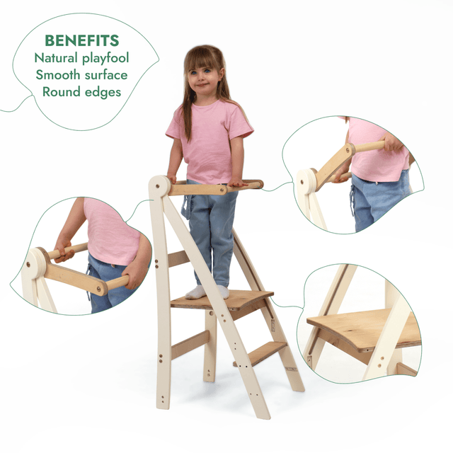 Adjustable learning tower - Kids Step Stool