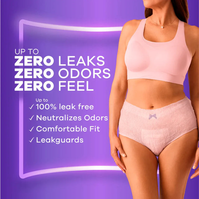 Always Discreet Maximum Protection Underwear for Women