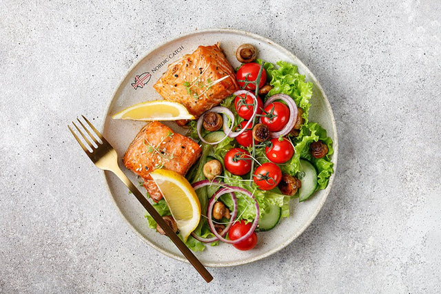 Atlantic Salmon Portions, Skinless (Bulk Case)