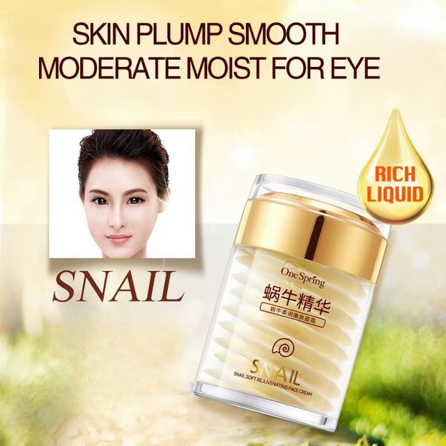 Snail Collagen Face Cream Moisturizer Firming Brighten Skin Day Cream for Face Nourishing Smoothing Korean Cosmetics Skin Care