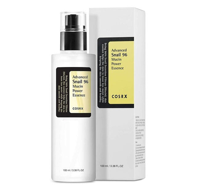 COSRX Snail Mucin 96% Power Repairing Essence 3.38 Fl.Oz 100 ML, Hydrating Serum