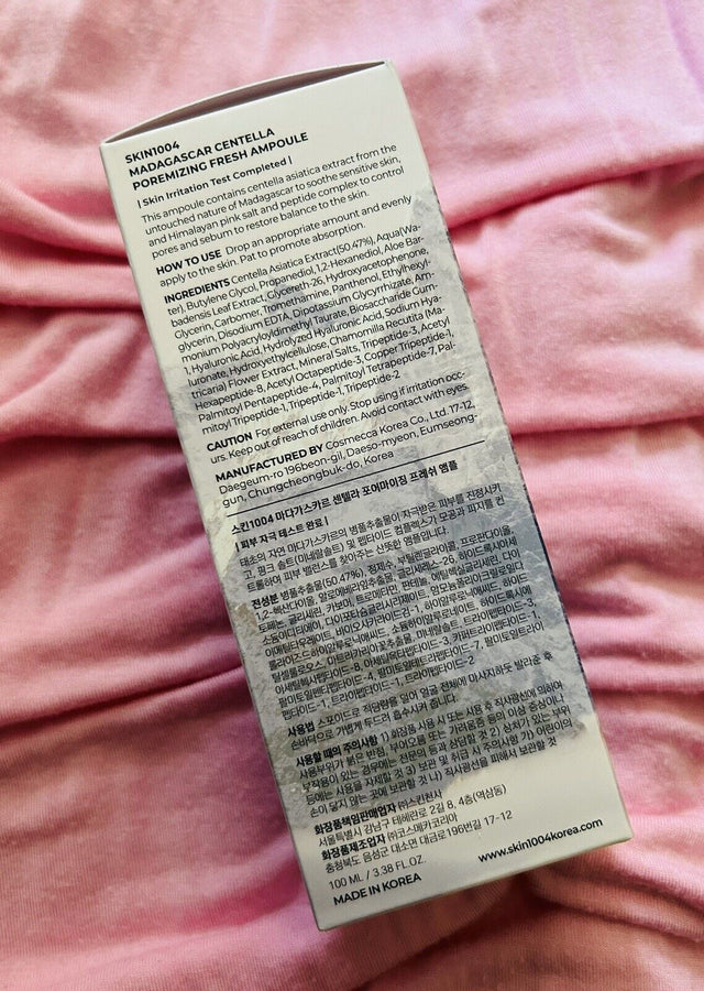 Madagascar Centella Poremizing Fresh Ampoule 100Ml