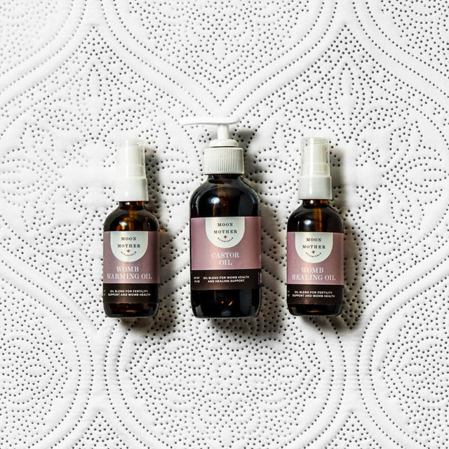 Fertility Womb Massage Oil Blends Bundle