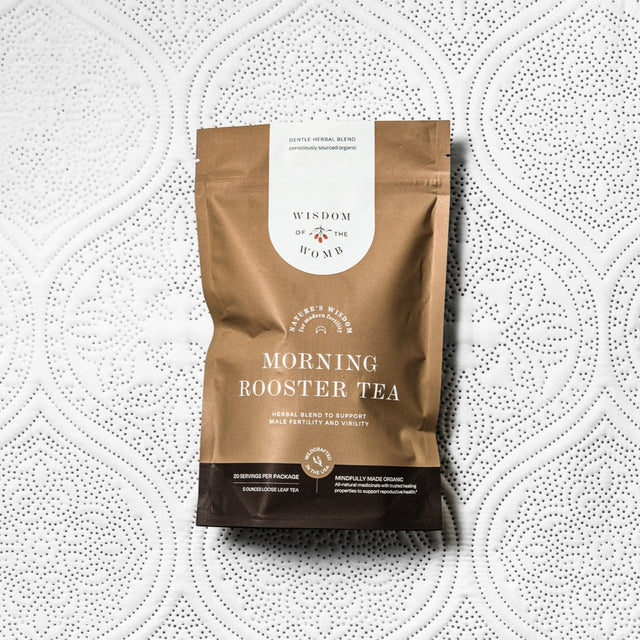 Morning Rooster Tea: Herbal Blend for Male Reproductive Health - Made with Organic and Wildcrafted Herbs (1800+ 5-Star Reviews)