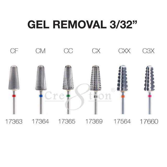 Gel Removal Nail Filing Bit 3/32"