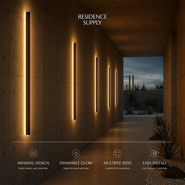 Helios Outdoor LED Wall Lamp