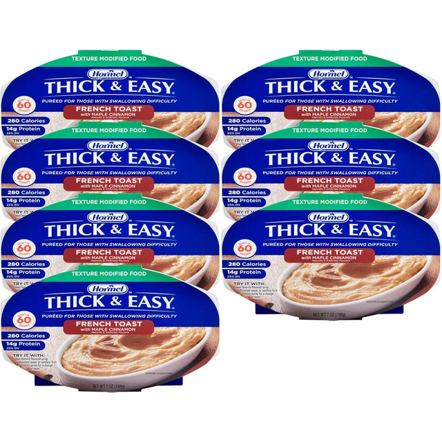 Hormel Thick & Easy Purees, Cinnamon French Toast, Case/7