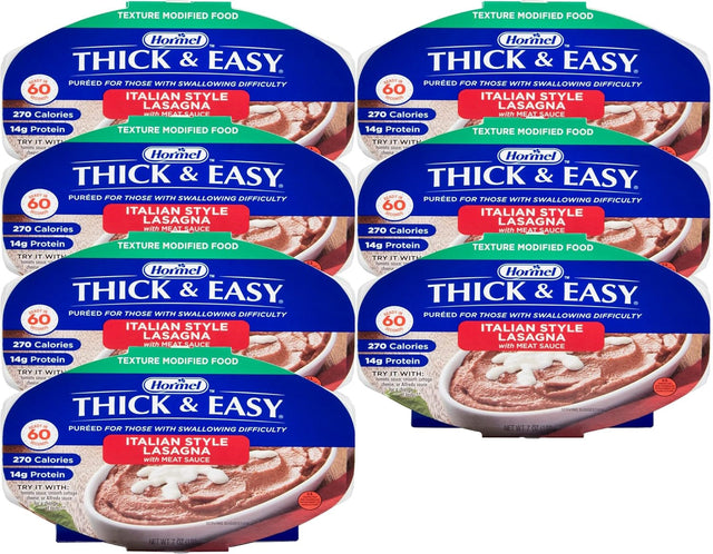 Hormel Thick & Easy Purees, Italian Style Lasagna, Case/7