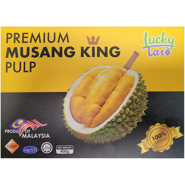 Lucky Taro Premium Musang King Durian Pulp, 14 oz