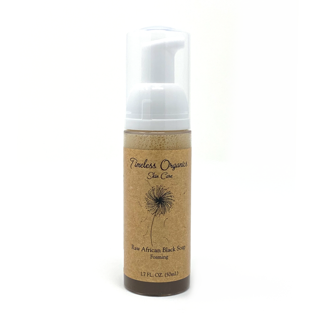 Liquid RAW African Black Soap - Foaming