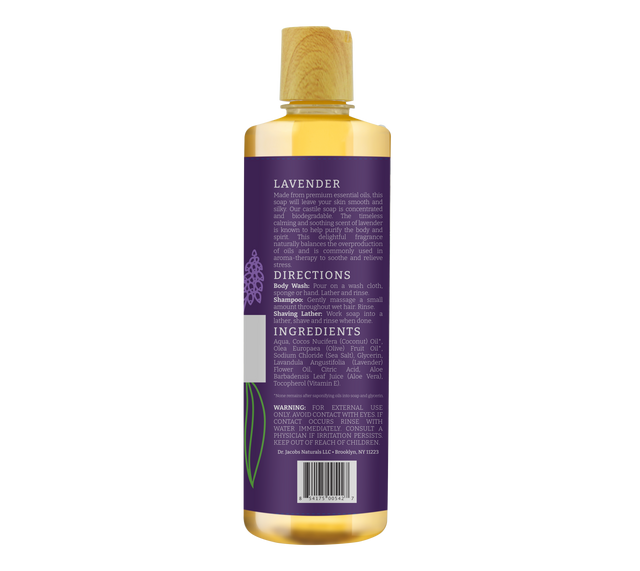 Lavender Castile Body Wash (All American)