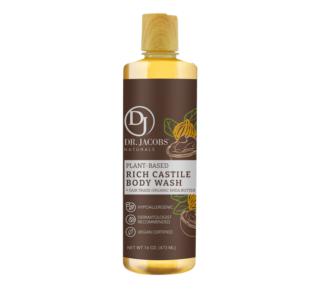 Shea Butter Castile Body Wash (All American)