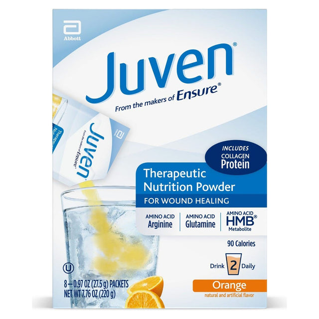 Juven Therapeutic Nutrition Drink Mix, Orange Flavor