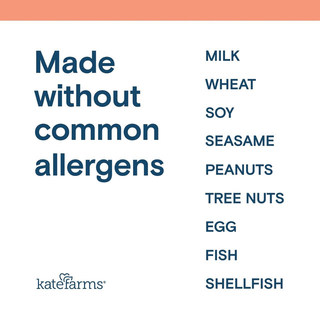 Kate Farms Pediatric Blended Meals, Mango & Strawberry, CS/12