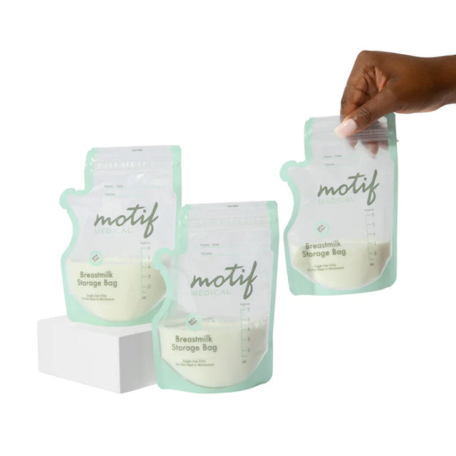 Motif Milk Storage Bags