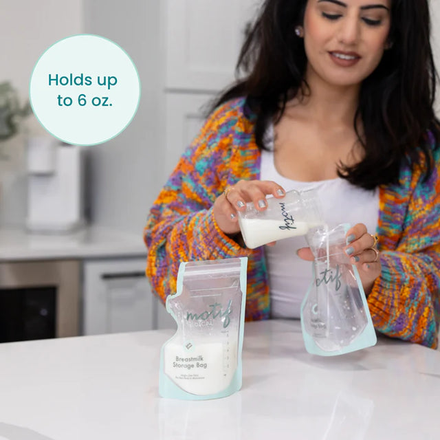 Motif Milk Storage Bags