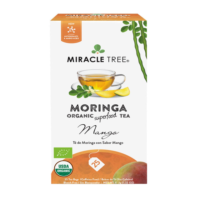 Organic Moringa Tea, Mango