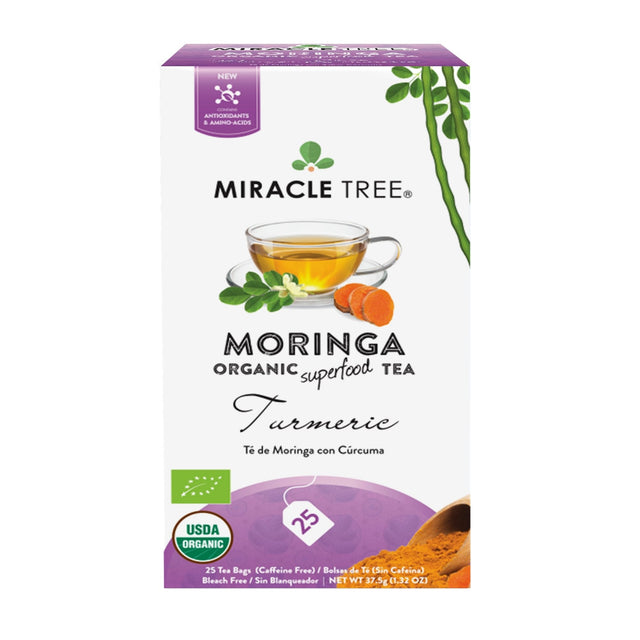 Organic Moringa Tea, Turmeric