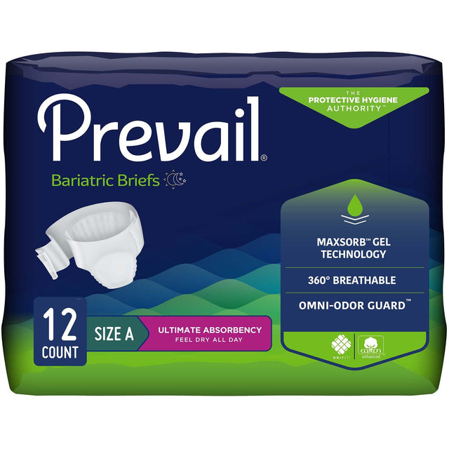 Prevail Bariatric Adult Briefs