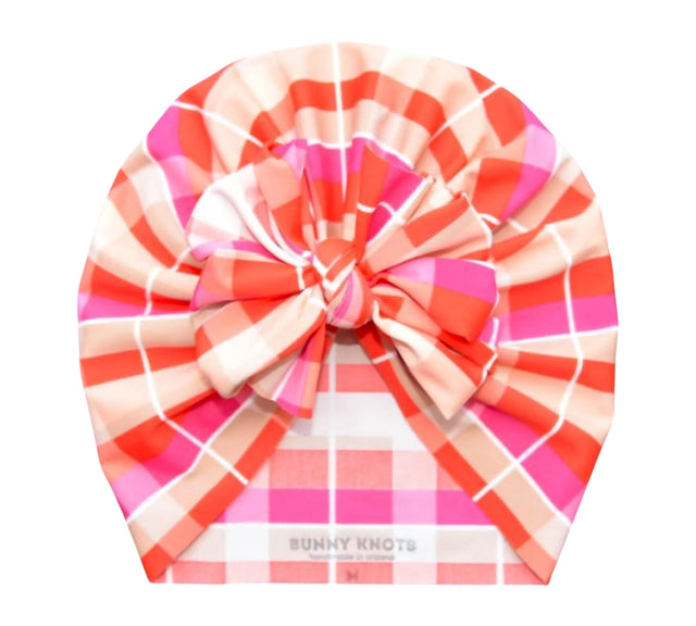 Renny | Sugar Plaid | Swim Headwrap