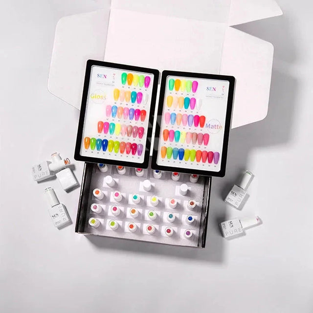 SEN PURE Glow 36 Gel Collection (Free Top-Base-Matte)