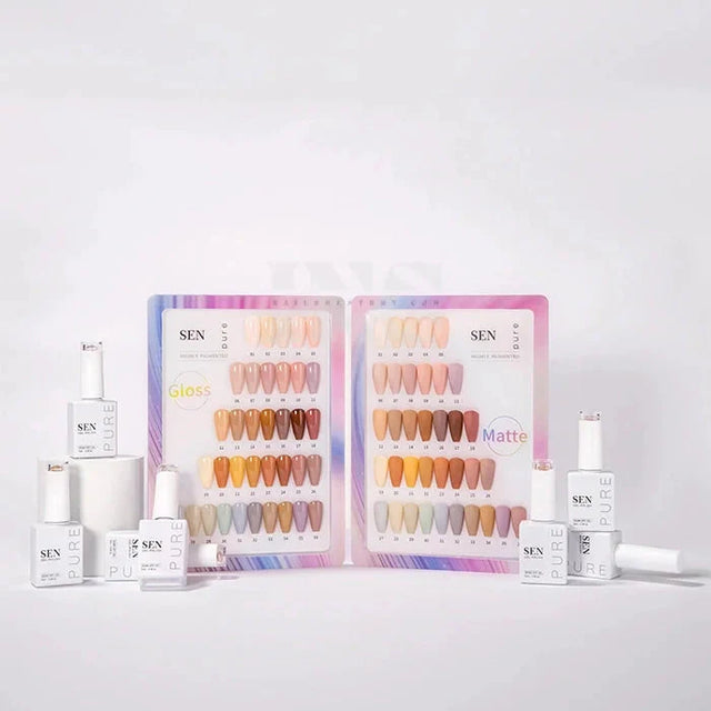 SEN PURE Nude 36 Gel Collection (Free Top-Base-Matte)