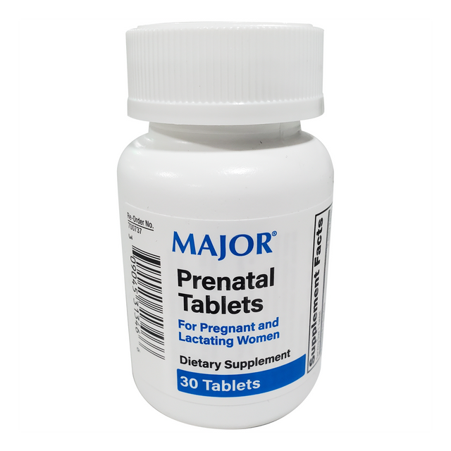 Major Prenatal Vitamin Supplement, 30 tablets