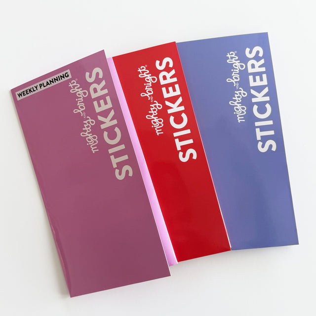 Sticker Storage Folders (Set of 3)