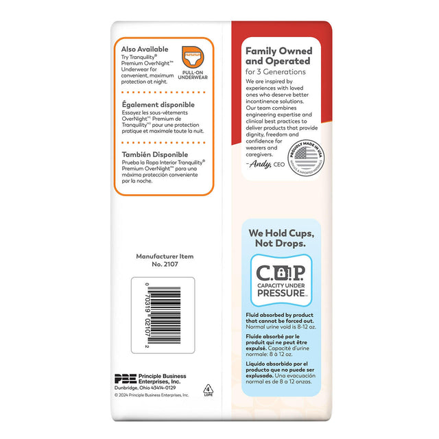 Tranquility Premium DayTime Disposable Absorbent Underwear