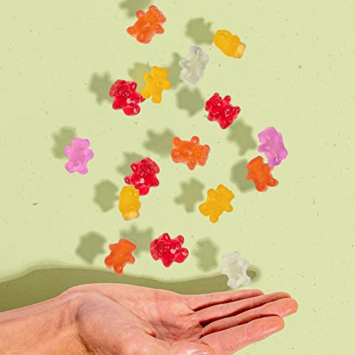 Black Forest Organic Gummy Bears Candy, 0.8 Ounce Pouches, 65 Count