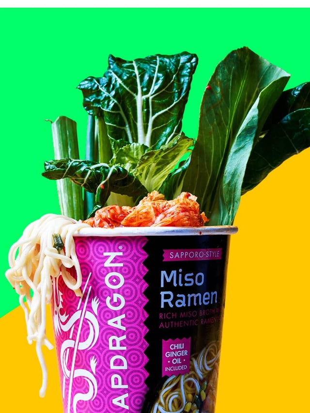 Instant Miso Noodle Bowls Bundle 6 Units. 2.2 Oz Authentic Flavor and Gluten Free!