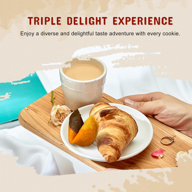 52USA Fortune Cookies, Approx. 50pcs,3-in1 flavor, 8oz