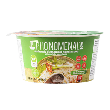 Pho'nomenal Bowl Instant Veggie Pho: Every Vegetarian's Best Friend