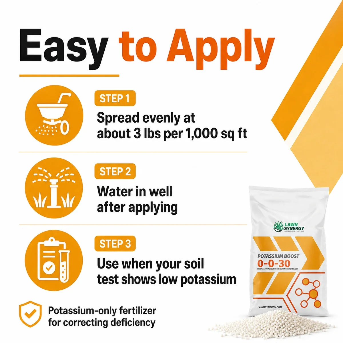 Potassium Boost 0-0-30 Lawn Fertilizer