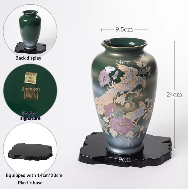 Brand-new Kutani-yaki Vase