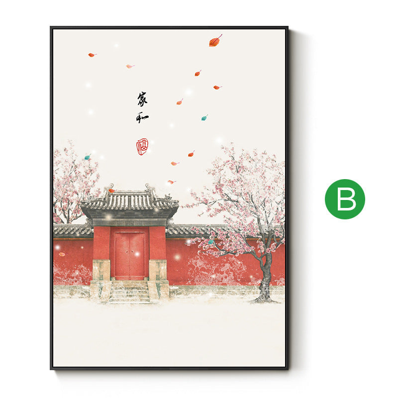 Chinese Style Framed Wall Art