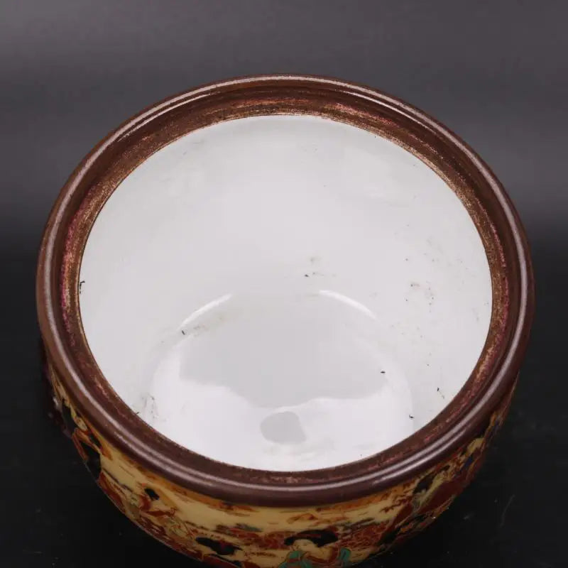 Qianlong Style Pink Tea Jar / Sugar Jar – Ceramic Asian Home Decor