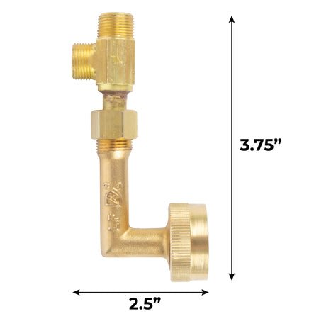 ¾ in. Garden Hose Connector Attachment for Utility Sinks