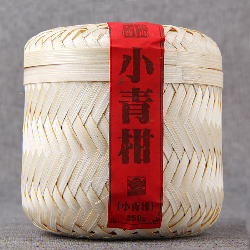 Dried Citrus Pu’er Tea – Tangerine Peel “Barrel” Pu-erh