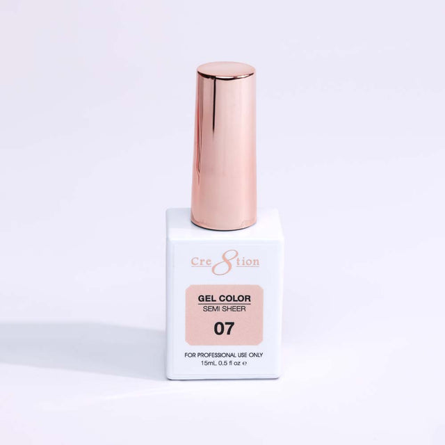 Cre8tion Gel Collection- Semi Sheer Gel Color 0.5 oz