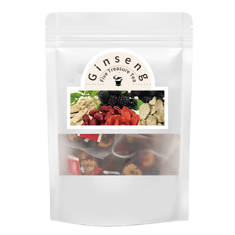 Ginseng Wubao Tea – Traditional Chinese Herbal Support Blend
