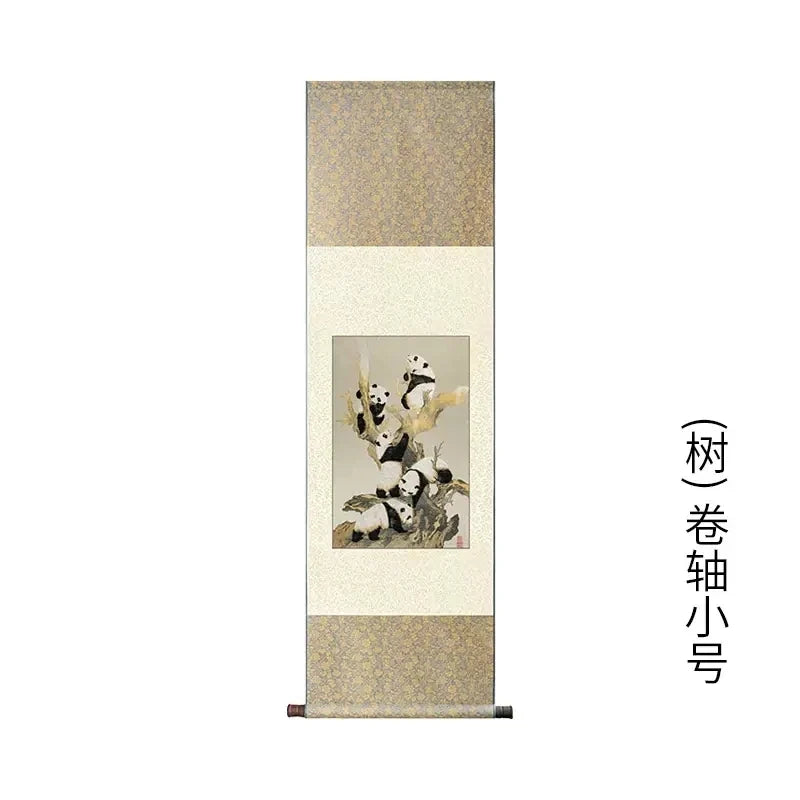 Shu Jiang Jin Yuan Silk Scroll – Framed Chinese Painting for Home Decor
