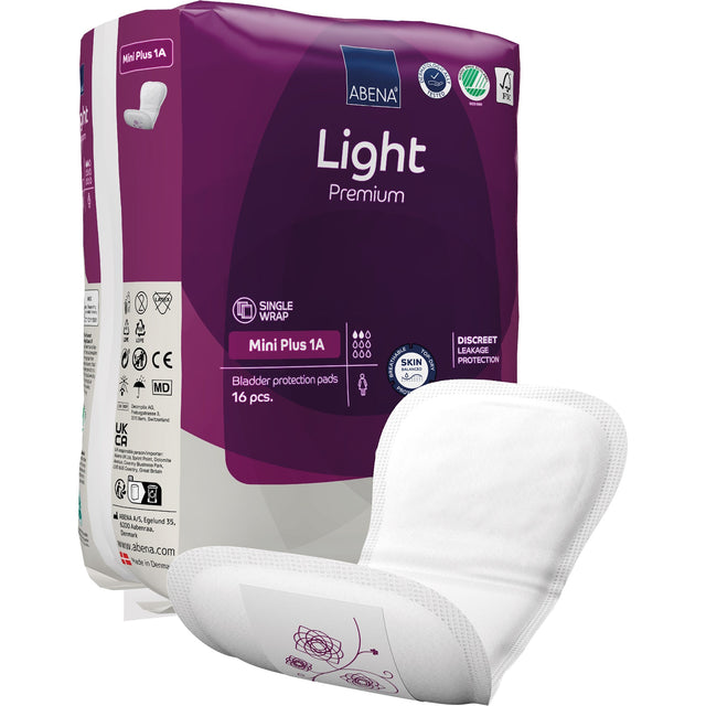 Abena Light Mini Plus 1A Bladder Control Pad