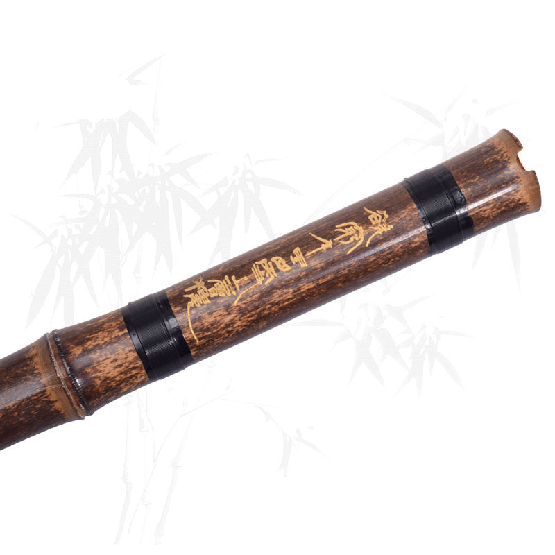 Zizhu Xiaoshu Purple Bamboo 8 Hole G, F Flute for Beginners