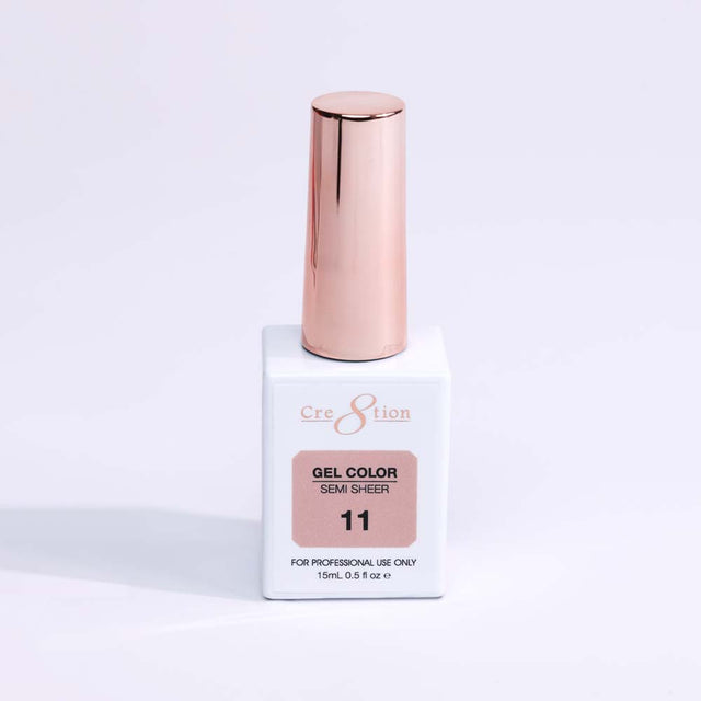 Cre8tion Gel Collection- Semi Sheer Gel Color 0.5 oz