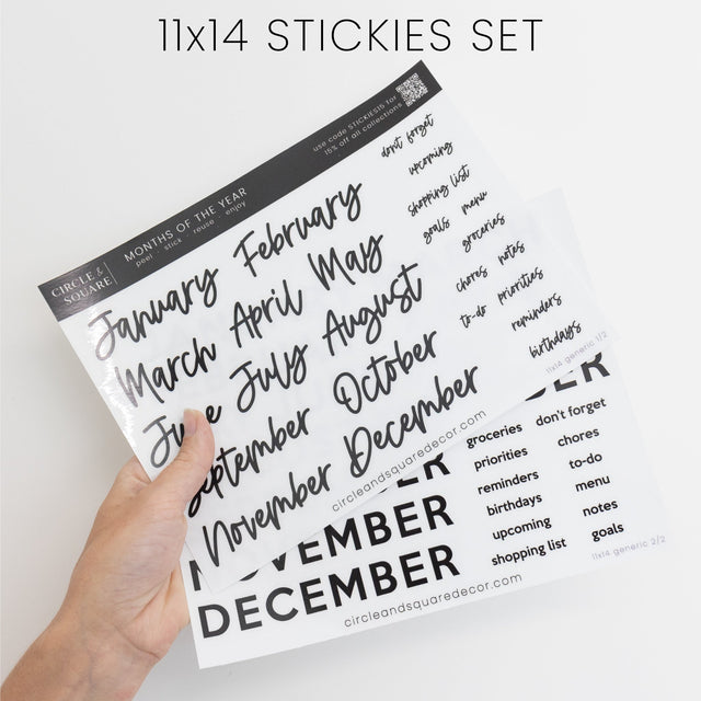 Ever Changing Acrylic Calendar | Classic Vertical