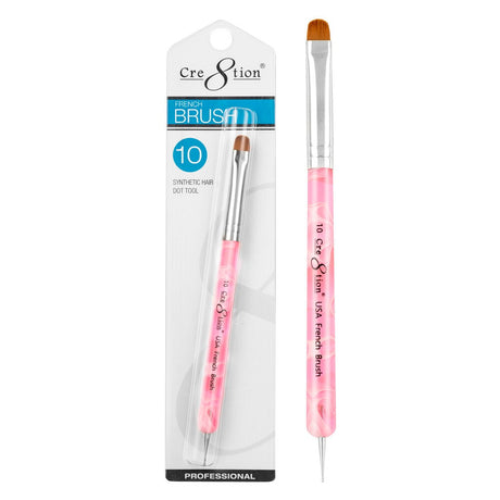 French Brush Synthetic With Dot Tool