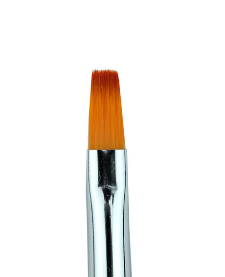 Synthetic Gel Brush - Square - Light Brown Hair