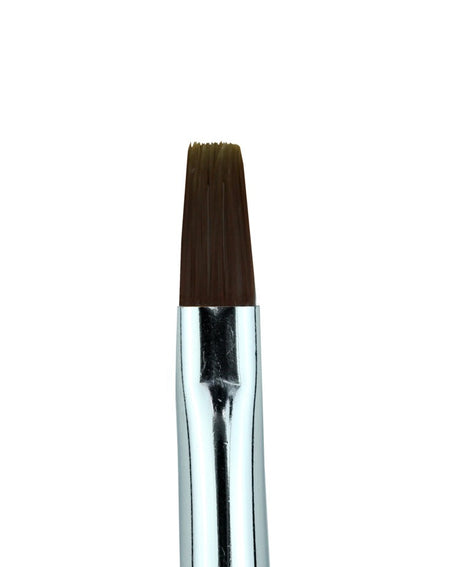 Synthetic Gel Brush - Square- Dark Brown Hair