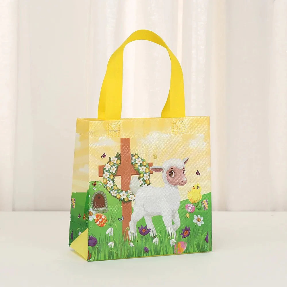12/30pcs Reusable Non Woven Easter Party